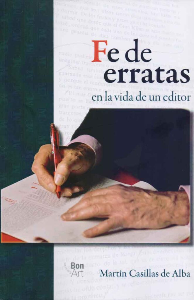 Fe de erratas en la vida de un editor